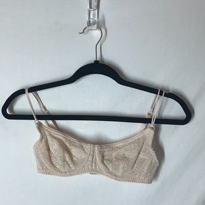 New! Intimately Free People Cheeky Lace Bra 32B